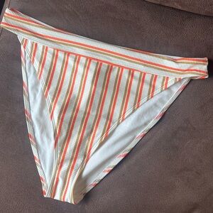 NWT High Waist Cheeky Bikini Bottom